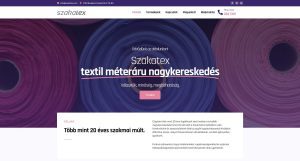 szakatex.com Wordpress weboldal készítés és SEO