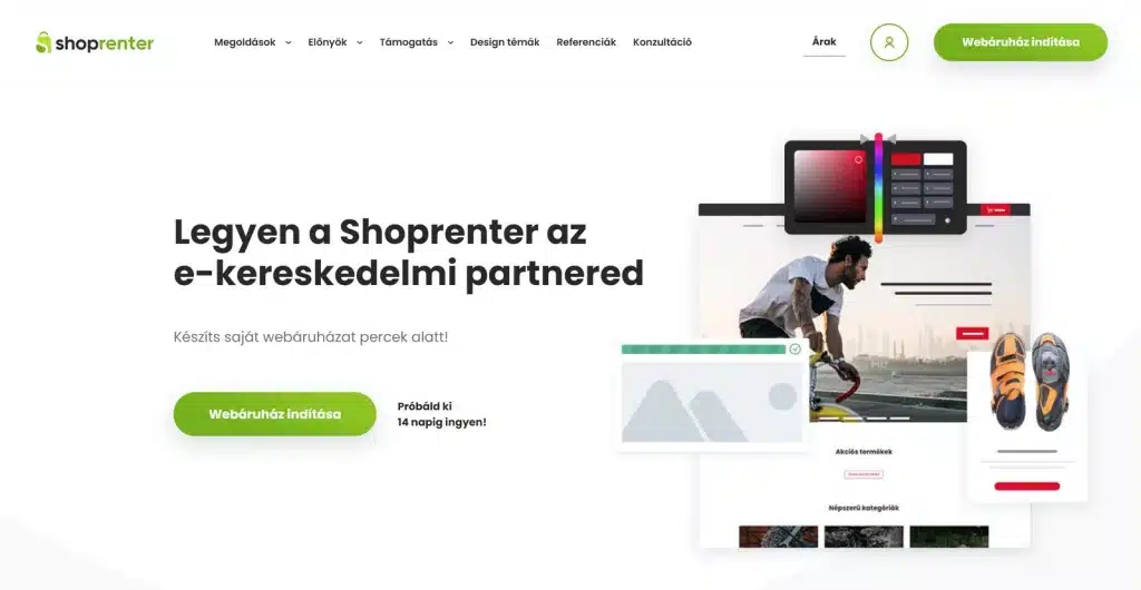 Shoprenter webáruházak