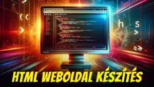 HTML weboldal készítés alapjai