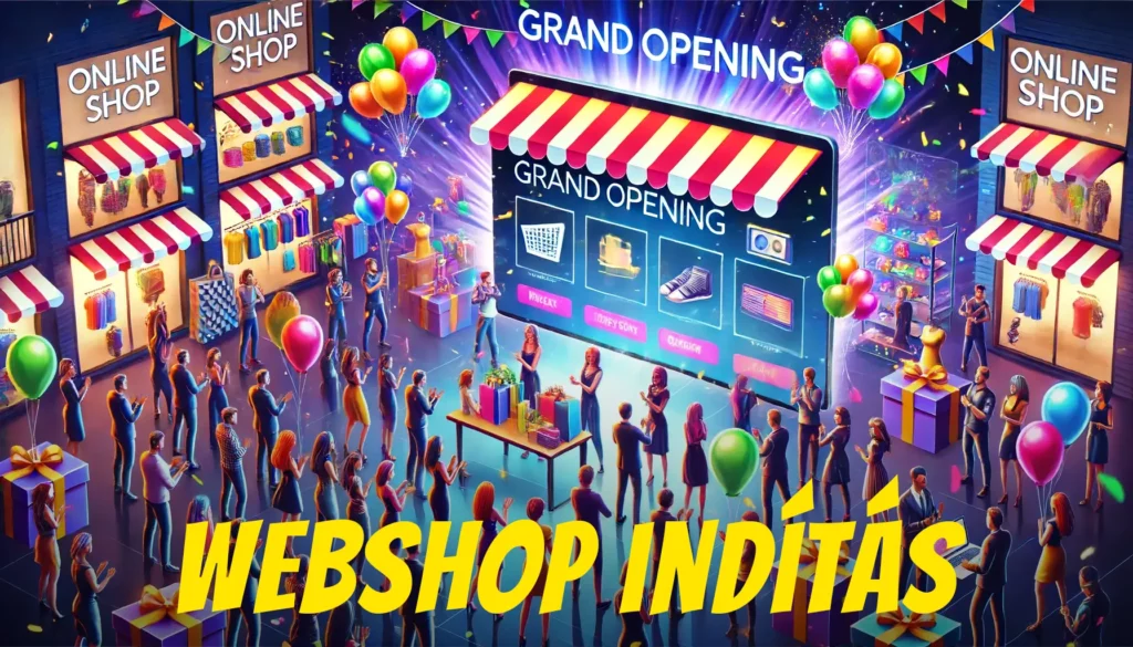 Webshop indítás költségei, webáruház indítás lépésről lépésre