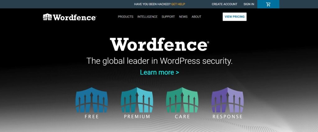 A WordPress oldalak indulása után Wordfence védelmet alkalmazunk.