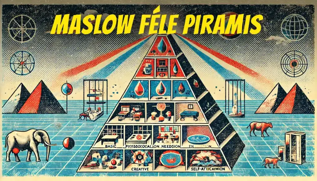 Maslow féle piramis: az emberi szükségletek szintjei