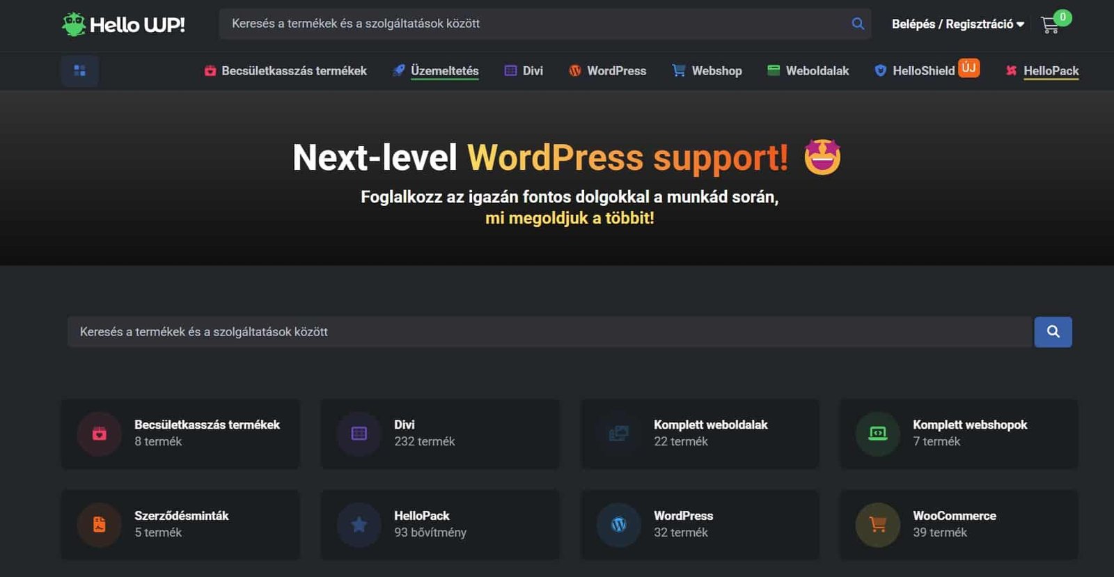 A HelloPack Wordpress bővítménycsomag előnyei